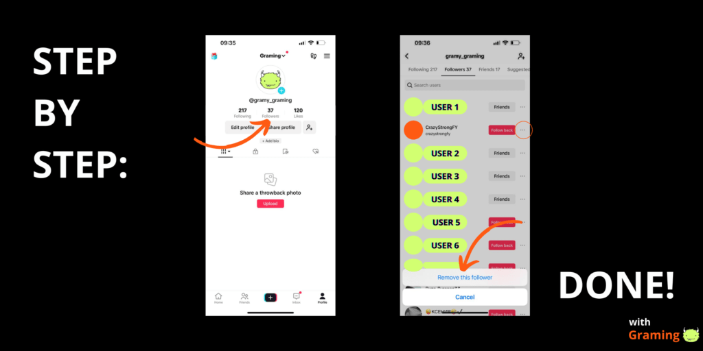 How To Remove Followers On TikTok